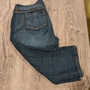 Apt 9 mid calf capris jeans with slits 12